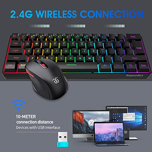 Combo clavier et souris de jeu sans – Image 2