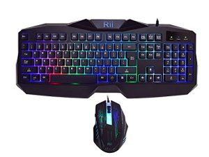 Combo clavier et souris de jeu Rii