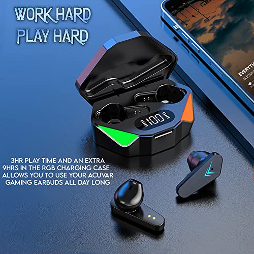 Acuvar Écouteurs de jeu entièrement sans fil-2