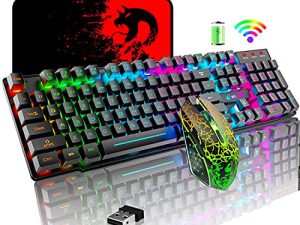 Combo clavier et souris de jeu sans