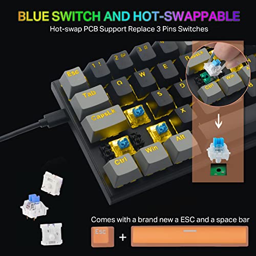E-YOOSO Blue Switches