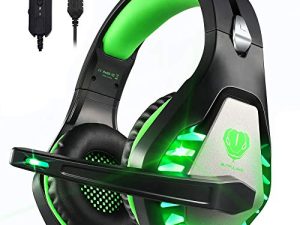 Pacrate 7.1 Casque de jeu stéréo USB