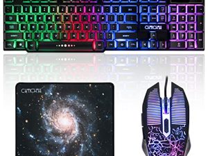 Clavier de jeu Souris Tapis de souris