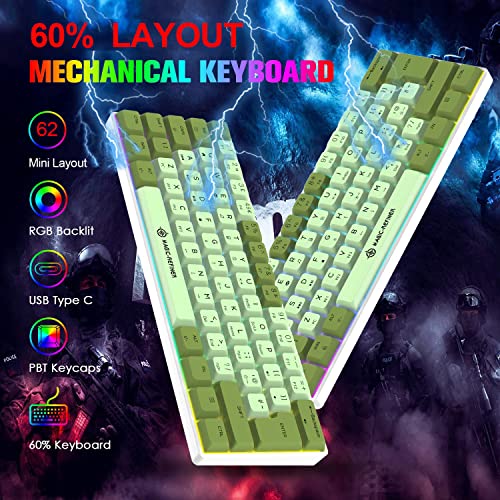 Petit clavier de jeu mécanique type-c filaire – Image 2