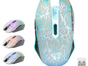 Souris de jeu sans fil VEGCOO C10