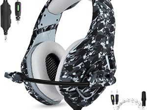 Casque de jeu avec microphone