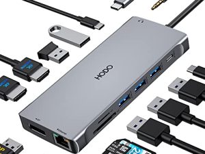 Station d'accueil USB C double moniteur