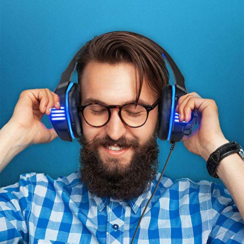 VersionTECH. Casque de jeu pour PS5/PS4/Xbox One/PC, – Image 2