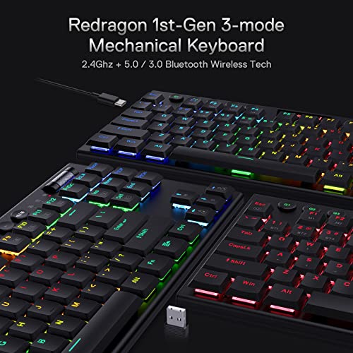 Ensemble clavier de jeu sans fil Redragon-2