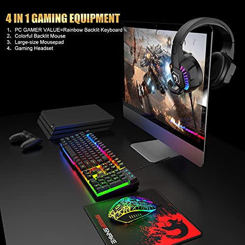 Ensemble clavier et souris de jeu filaire, – Image 2