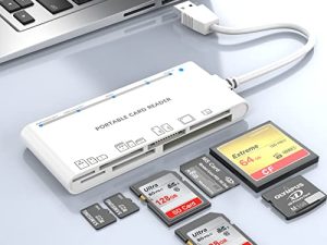 Lecteur de cartes multiples 7 en 1
