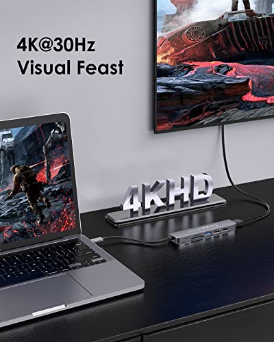 Hub USB C LENTION avec charge 100-2