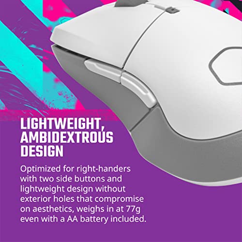 Cooler Master MM311 Souris de jeu blanche-2