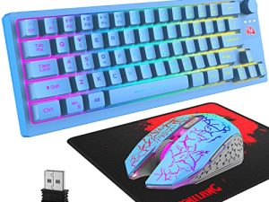 FELICON RGB Tenkeyless Clavier de jeu sans