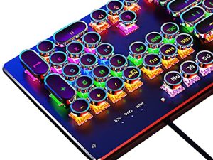 Basaltech Clavier mécanique lumineux avec rétroéclairage LED
