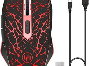 VEGCOO C12 Souris de jeu sans fil