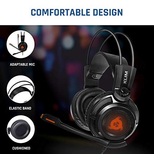 KLIM Puma - Casque gamer USB avec-2