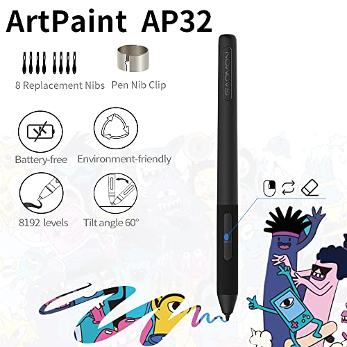 GAOMON S830 8'' Thin Graphic Pen Tablet – Image 2