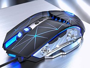 Souris de jeu USB filaire RVB rétroéclairée