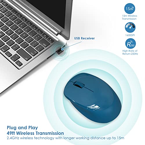 YXLILI Souris sans fil pour ordinateur portable – Image 2