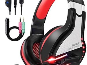 NPET HS10 Casque de jeu stéréo pour