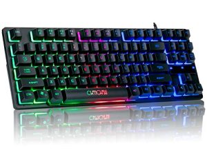 CHONCHOW Clavier de jeu compact RVB