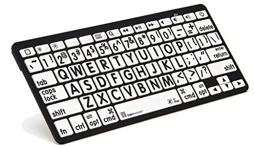 Logickeyboard XL Print Mini clavier Bluetooth anglais – Image 2