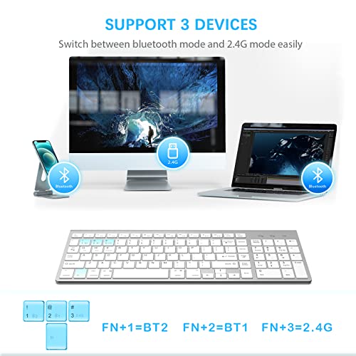 clavier sans fil multi-appareils