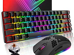 Clavier et souris de jeu compacts 60