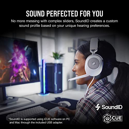 Casque de jeu Corsair HS65 Surround (coussinets-2
