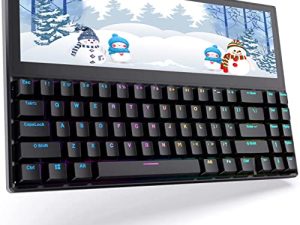 JJTechGiant Clavier mécanique de jeu à écran