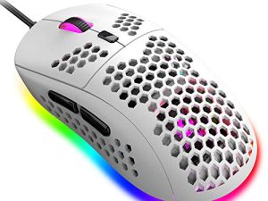 Souris de jeu légère avec coque ergonomique