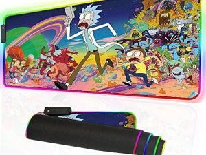 Bimormat RGB Tapis de souris Tapis de