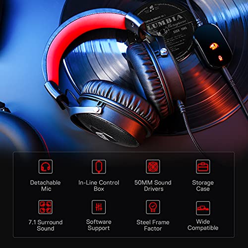 Redragon H520 Icon Casque de jeu filaire, – Image 2