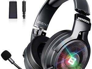 BENGOO Casque de jeu sans fil 2