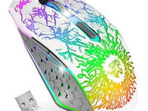 Souris de jeu sans fil VEGCOO C10