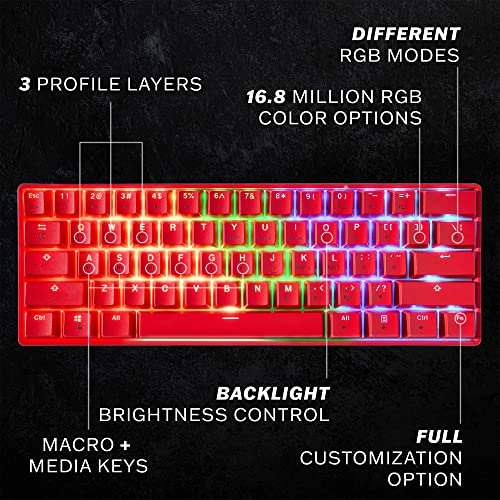 HK GAMING GK61s Clavier de Jeu Mécanique – Image 2