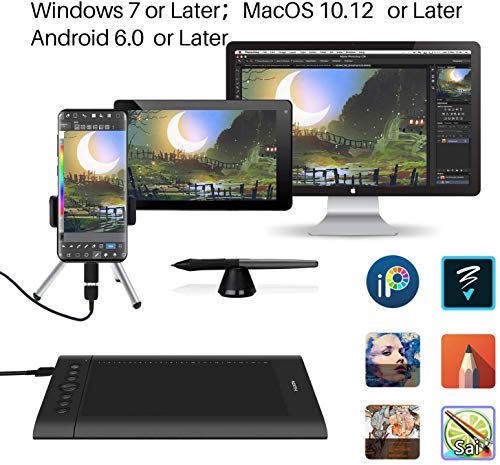 HUION H610PRO V2 Tablettes de dessin graphique – Image 2