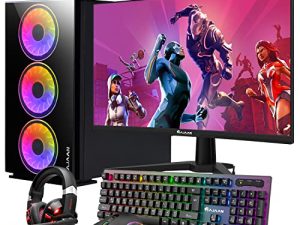 HAJAAN Breeze Gaming Desktop Tower PC avec