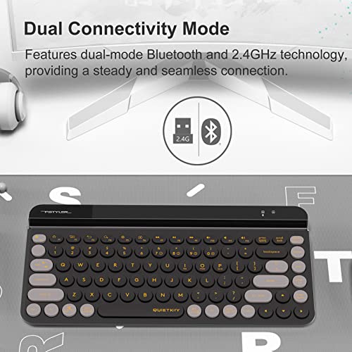 Clavier sans fil multi-appareils Bloody FBK30 QuietKey, – Image 2