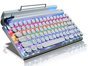 Clavier de machine à écrire rétro 7KEYS