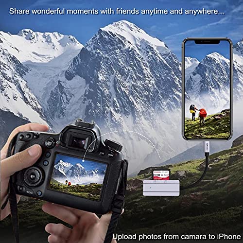 Sunshot Lecteur de carte SD/TF pour iPhone/iPad, – Image 2
