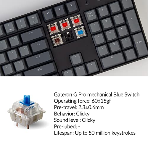 Keychron K10 Clavier de jeu mécanique rétroéclairé-2