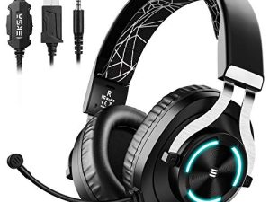EKSA Casque de jeu PS4 - Casque