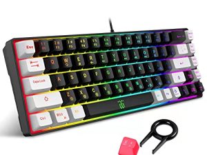 Snpurdiri Mini clavier de jeu 60 %