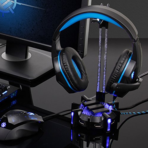 ENHANCE Support de casque de jeu avec-2