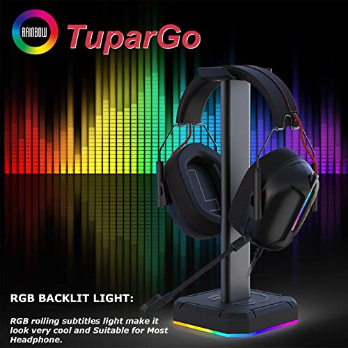 TuparGo Support de casque avec lumière RVB-2
