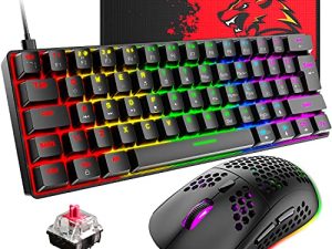 Combo clavier et souris de jeu mécanique