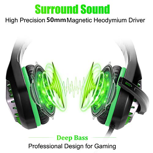 Pacrate 7.1 Casque de jeu stéréo USB – Image 2
