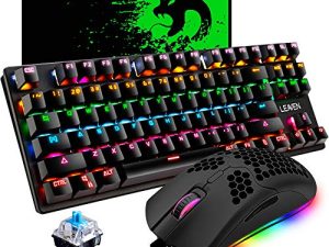 Clavier de jeu mécanique et souris combinés